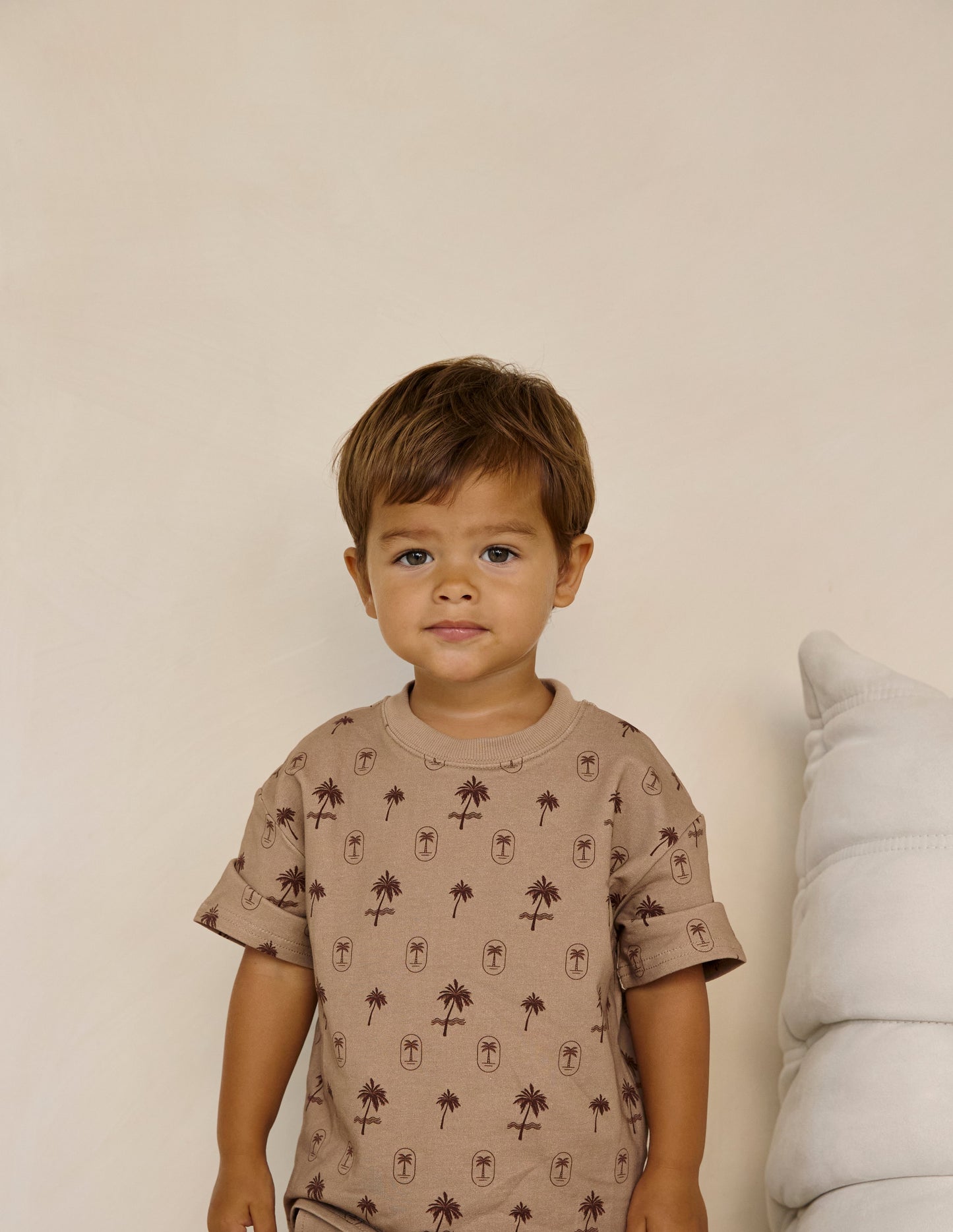 Palm Breeze Shirt and Short Set