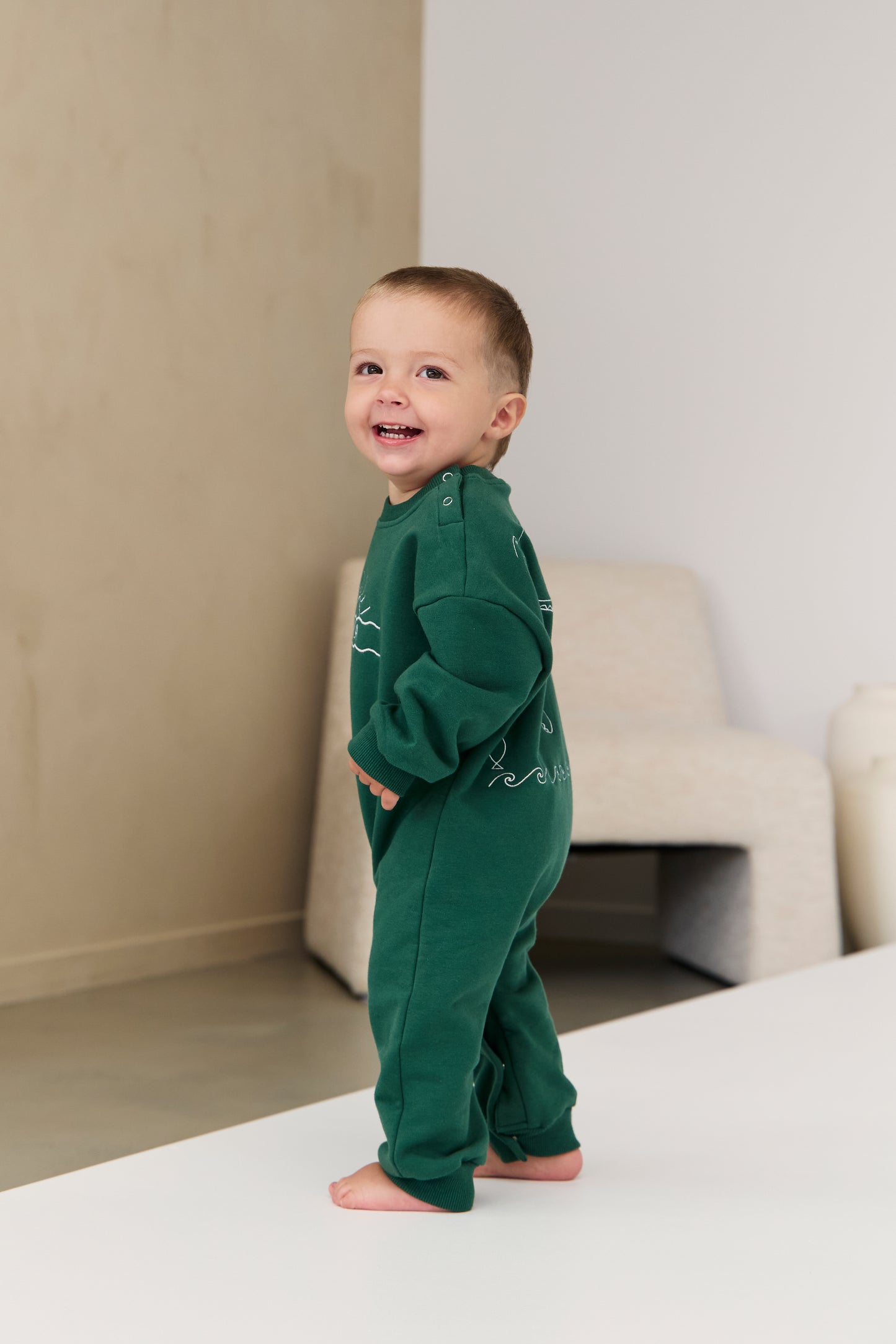 Turtle Trail Romper