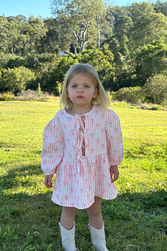 Reversible Tie Dress
