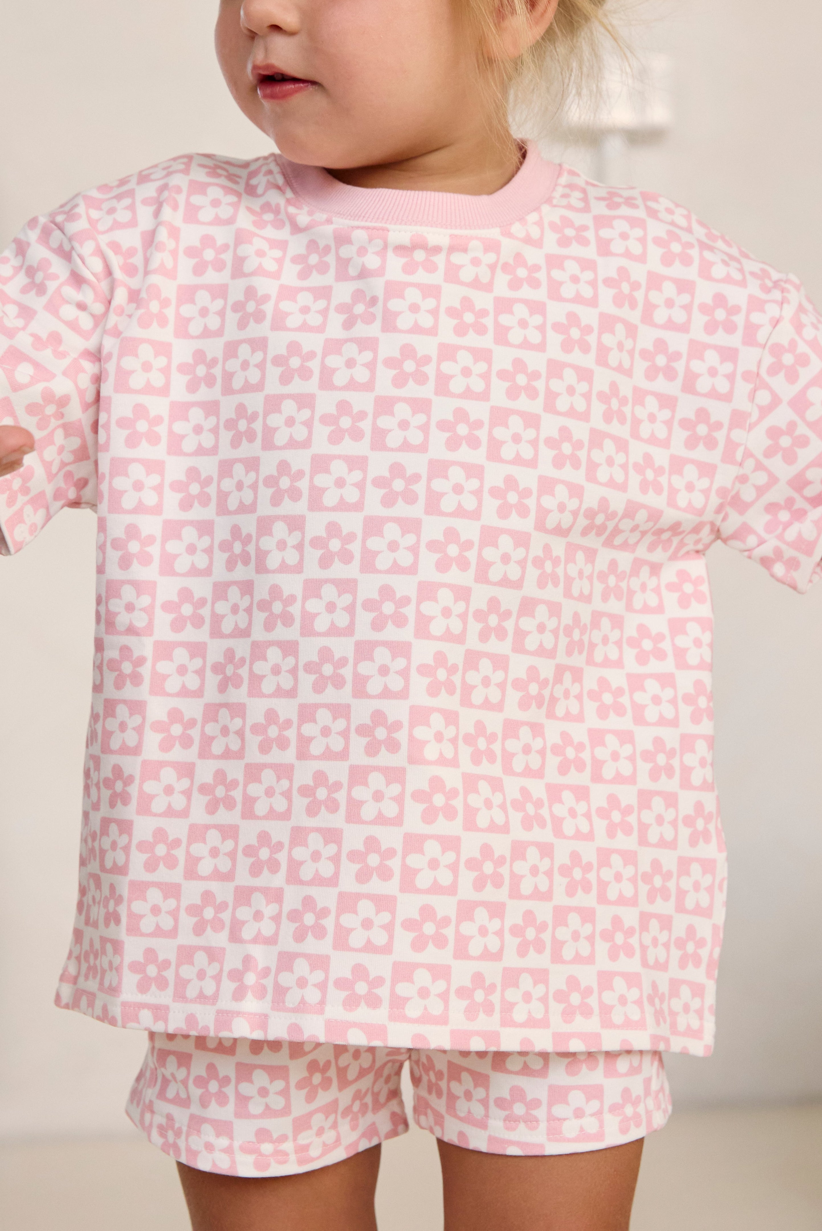 Pretty in Pink Shirt and Short Set