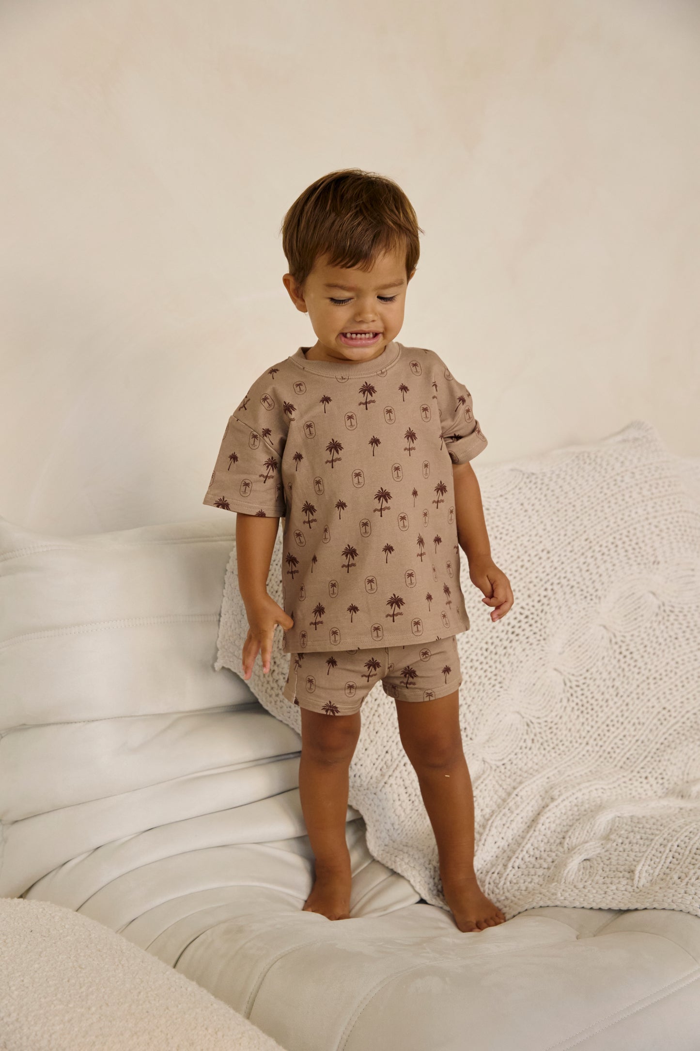 Palm Breeze Shirt and Short Set