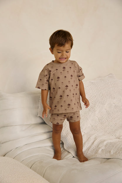 Palm Breeze Shirt and Short Set