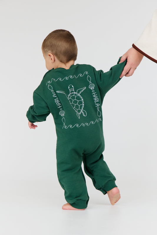 Turtle Trail Romper