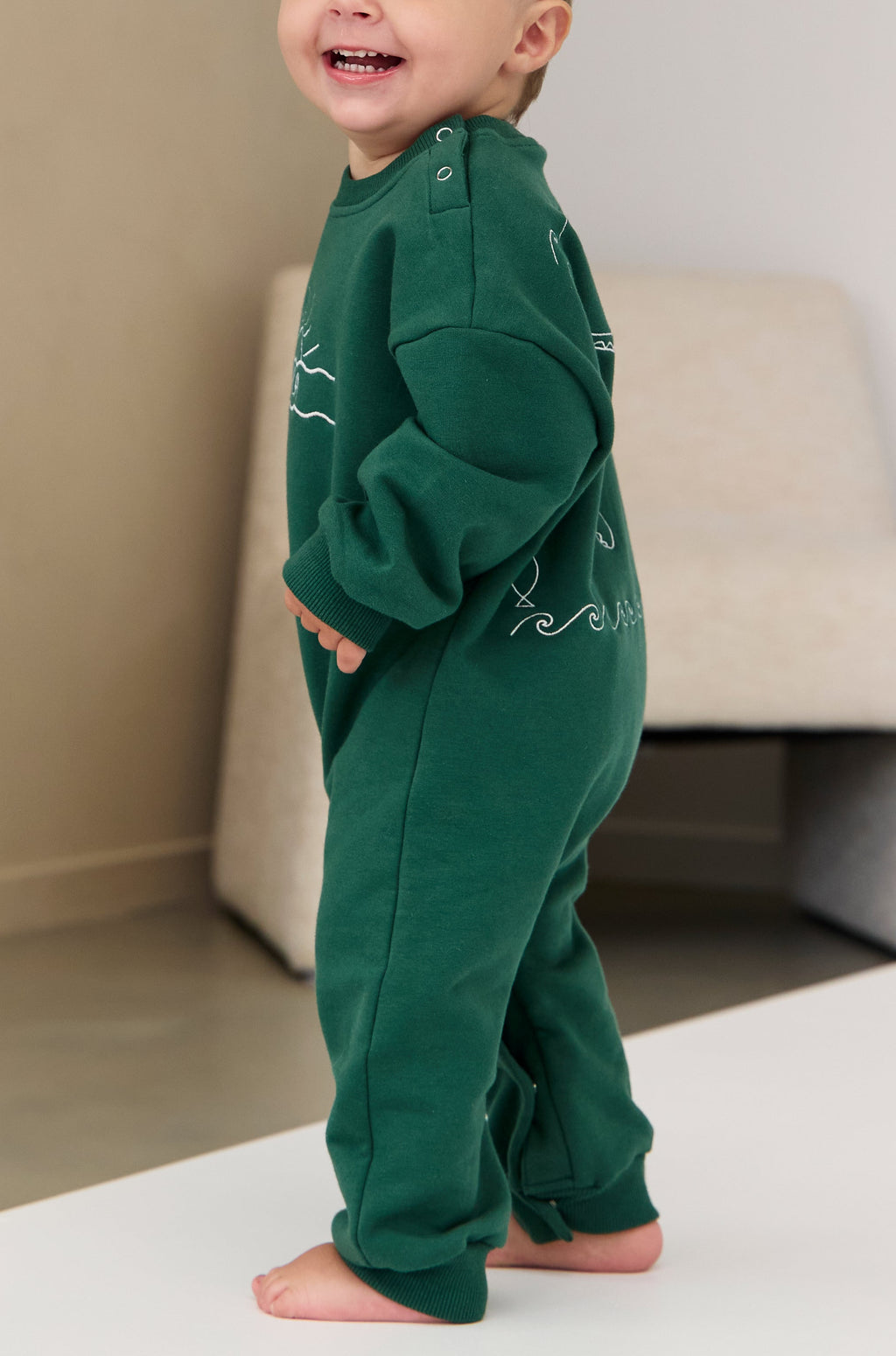 Turtle Trail Romper