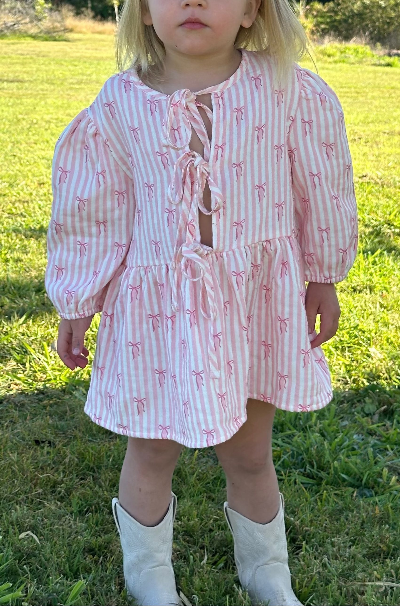 Reversible Tie Dress