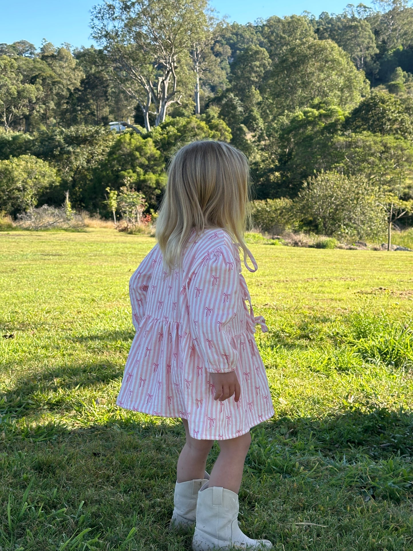 Reversible Tie Dress