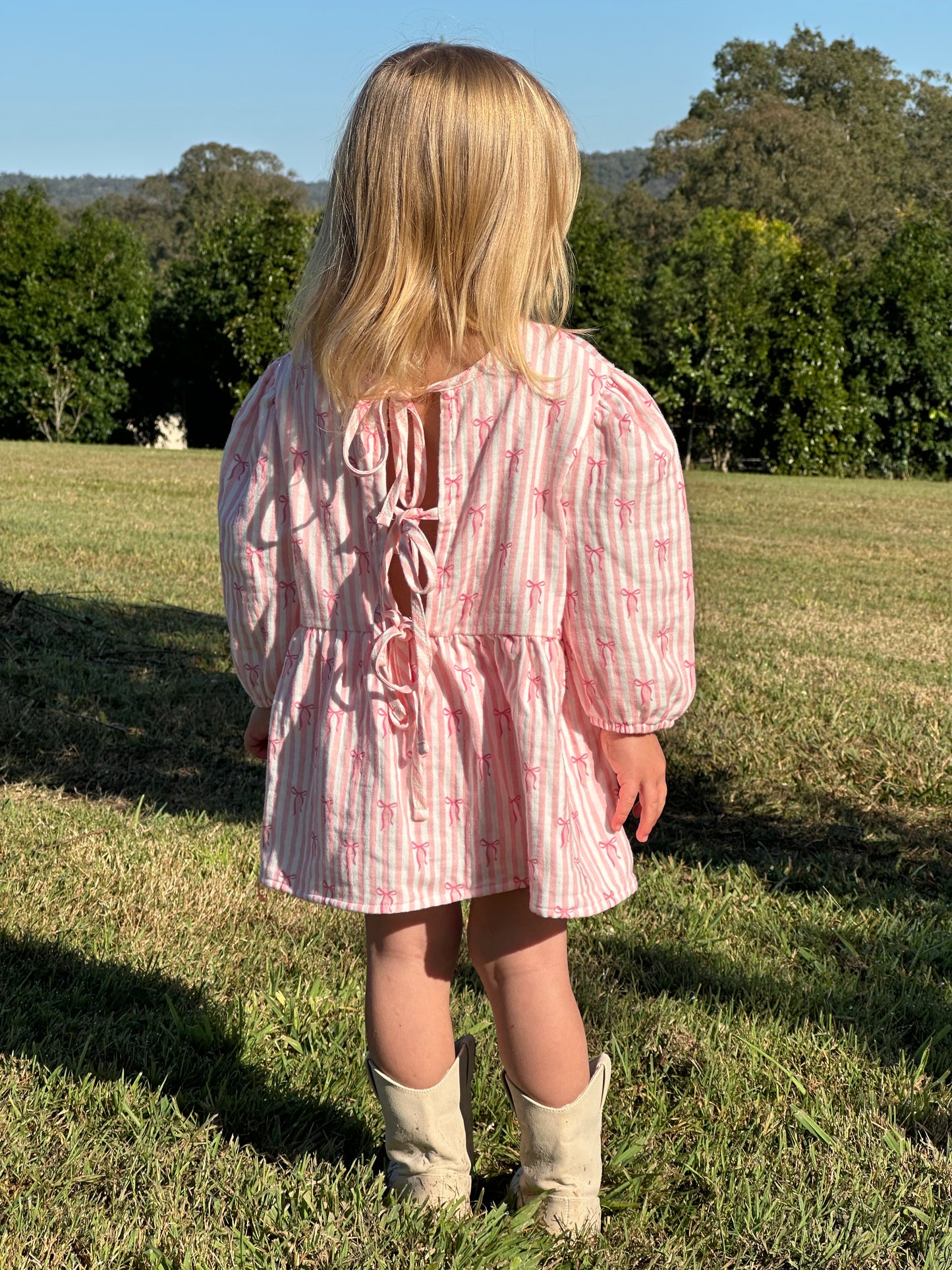 Reversible Tie Dress