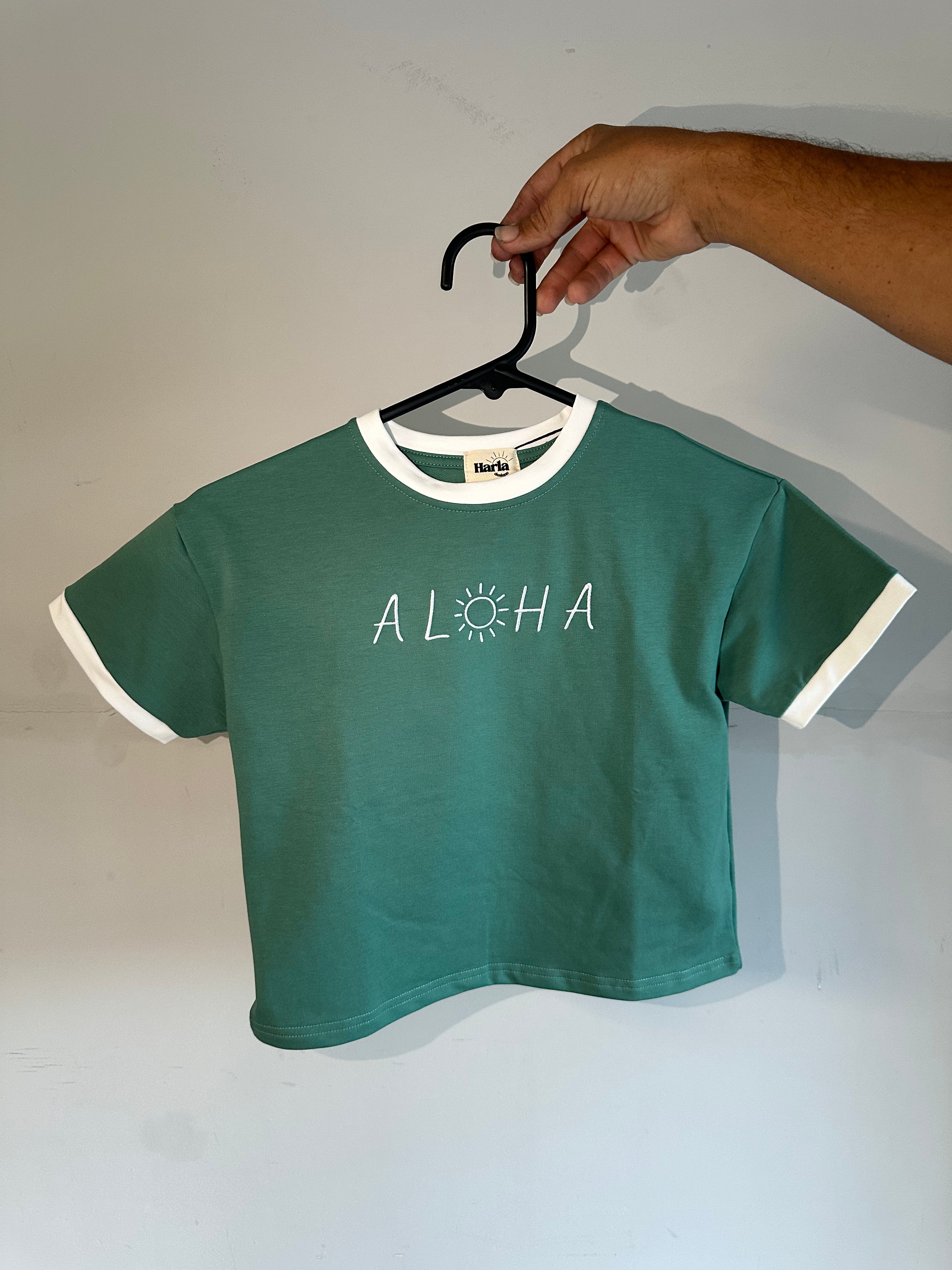 Aloha Tee Green