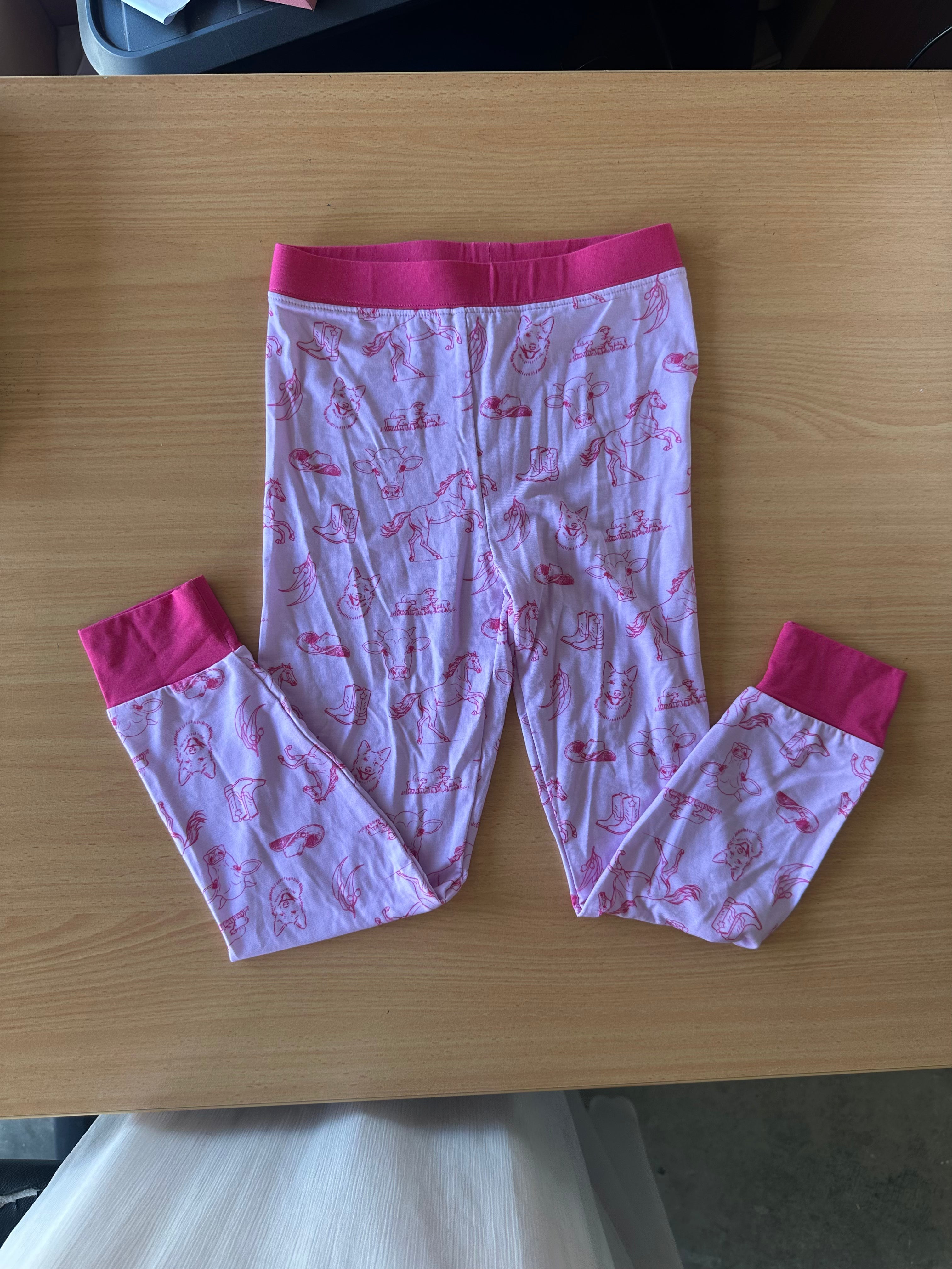 Cowgirl Pajama Pant Sample