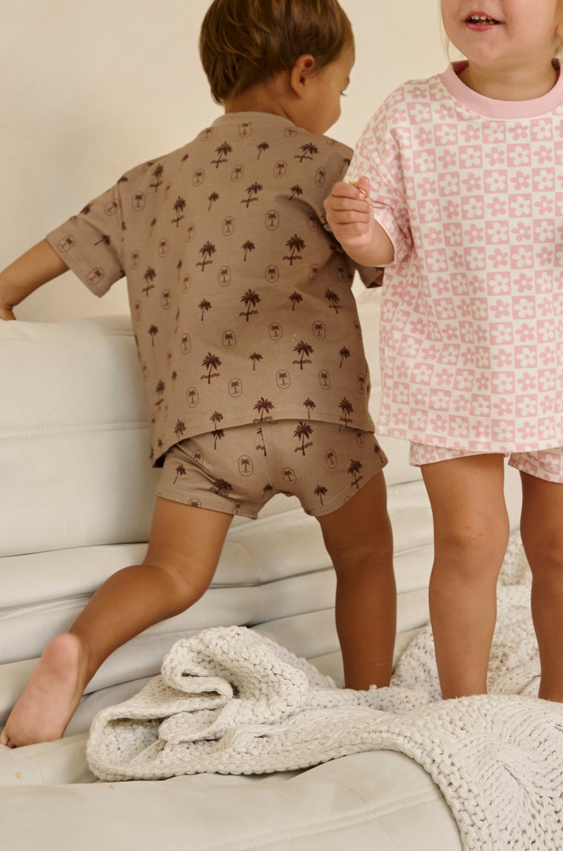 Palm Breeze Shirt and Short Set