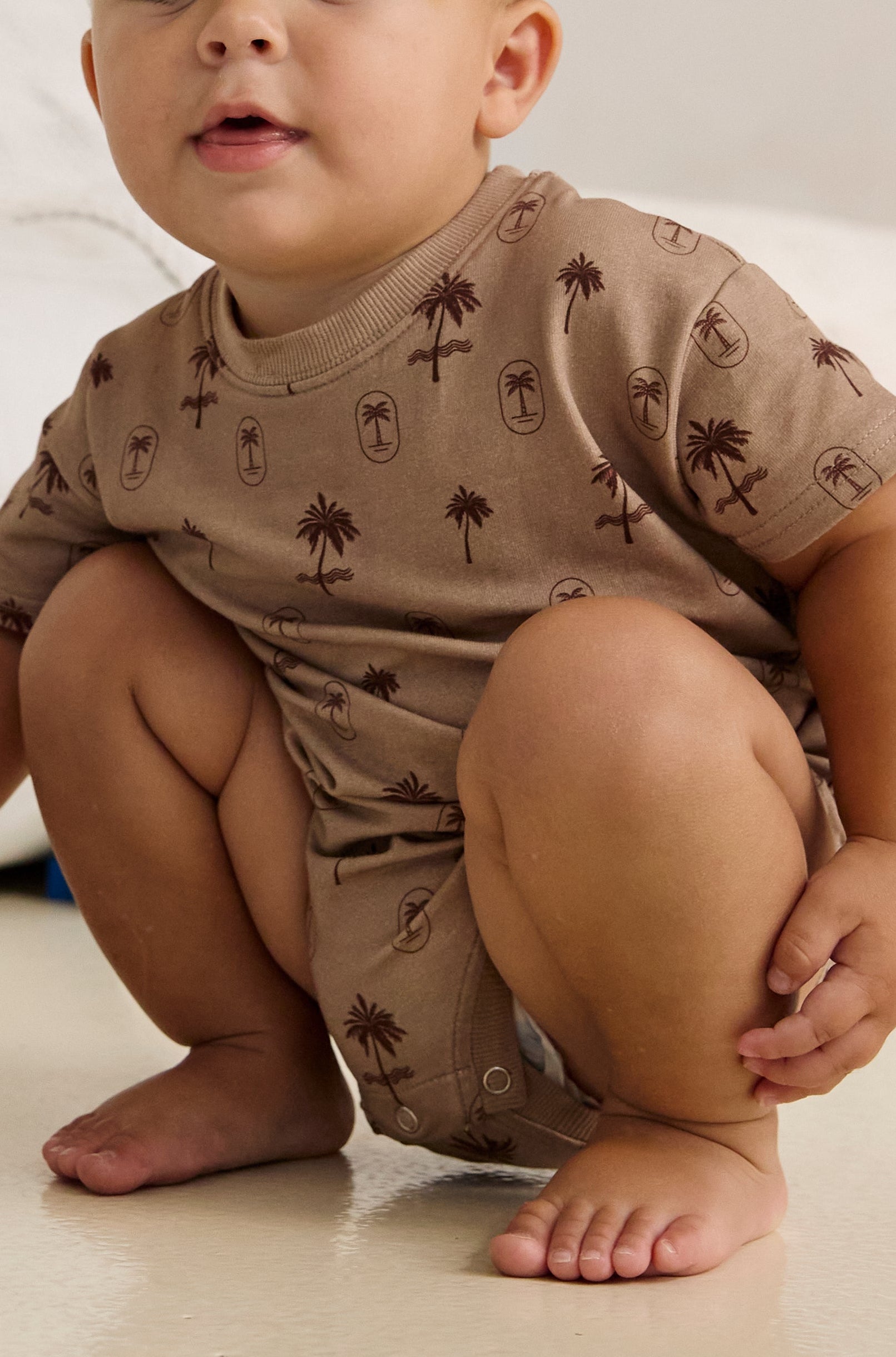 Palm Breeze Romper
