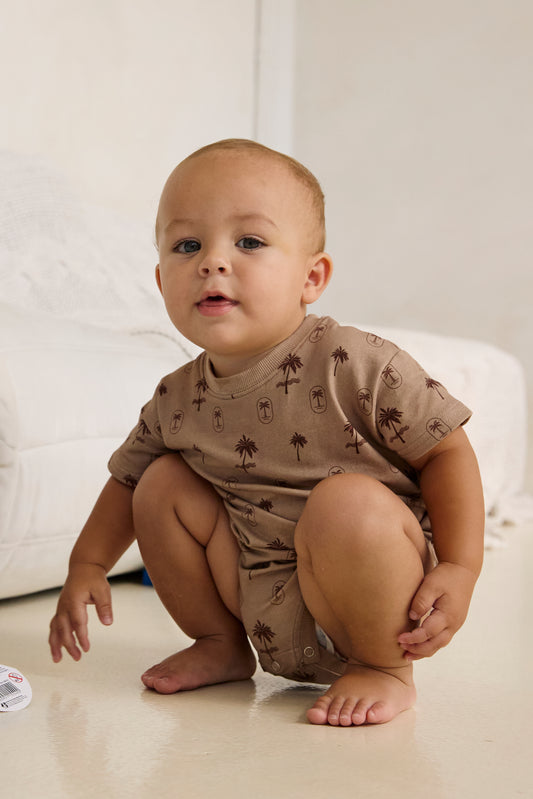 Palm Breeze Romper