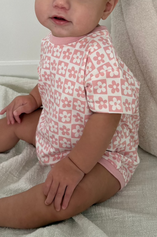 Pretty in Pink Romper