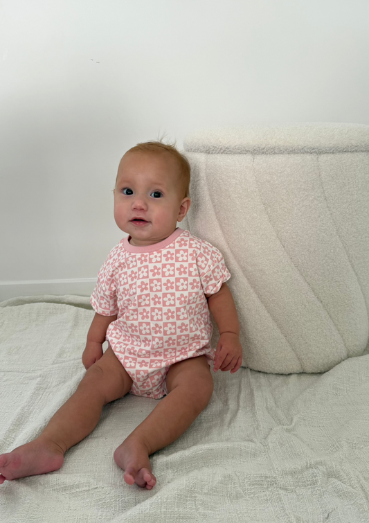 Pretty in Pink Romper